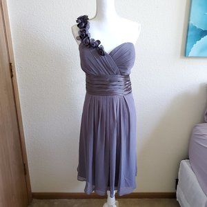 Pewter Bridesmaid Dress
